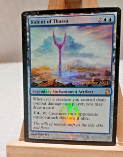 Bident of Thassa #42 (Foil) NM Launch Party & Release Event Promos Magic MTG - Image 1