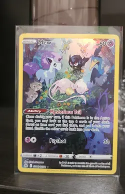 Pokemon Mew GG10/GG70 Crown Zenith: Galarian Gallery Holo - Image 1
