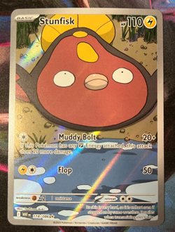 Stunfisk 118/086 - Illustration Rare White Flare Pokemon TCG - Image 1