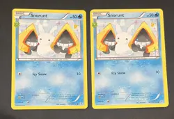 Pokemon TCG Snorunt RC7/RC32 Generations: Radiant Collection lot of 2 - Image 1