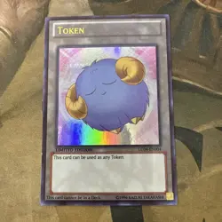 Yu-Gi-Oh Scapegoat Blue Sheep Token LC04-EN004 Limited Edition Ultra Rare Holo - Image 1