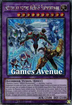 Yu-Gi-Oh ! Reveillez votre HEROS Elementaire MP24-FR018 VF/QUARTER - Image 1