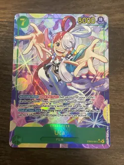 Uta 061 Alternate Art EB03-061 Extra Booster: One Piece Heroines Edition Foil - Image 1