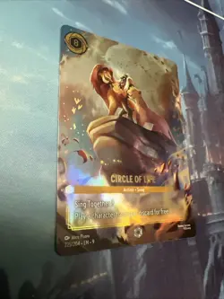 Disney Lorcana Fabled -Circle of Life (Enchanted) 225/204 - Image 3