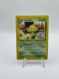 1st Edition Sunflora 50/111 NeoGenesis Pokemon TCG Card - NM - Image 1