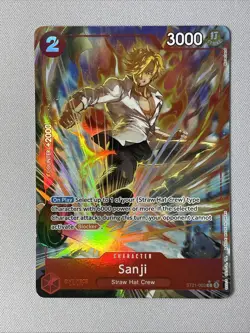 One Piece - Starter Deck EX: Gear 5 - ST21-003 - Sanji - Alt Art (1 Card) - Image 2