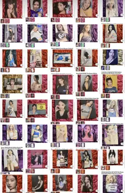K-pop 92 Special Set ACG Girls Cards TWICE ROSE MORE - Image 2