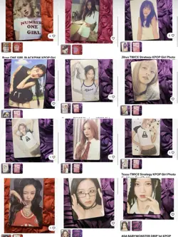 K-pop 92 Special Set ACG Girls Cards TWICE ROSE MORE - Image 3