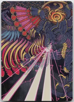 MTG Summon: Bahamut Art Card Normal NM Art Series: FINAL FANTASY Magic 37 - Image 1