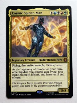 Cosmic Spider-Man Marvel's Spider-Man MINT OR BETTER - Image 1