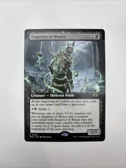 Emperor of Bones - #453 Regular (Extended Art) - Modern Horizons 3 - Mtg - Image 1