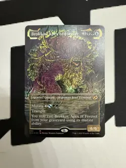 MTG Brokkos, Apex Of Forever Showcase Foil Ikoria Lair Of Behemoths #299 - Image 1