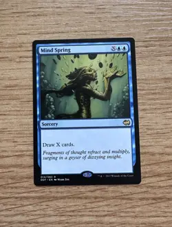 Mind Spring - NM - MTG Duel Decks: Merfolk vs. Goblins - Magic the Gathering - Image 1