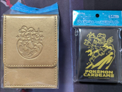 Pokemon Official Gholdengo Deck Shield 64 Sleeve + Deck Case Pokemon Center - Image 1