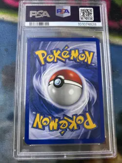 2000 Pokemon Team Rocket Dark Machamp Holo #10 PSA 9 MINT Graded Card - Image 3