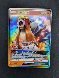 Pokemon TCG Entei GX 10/73 Shining Legends - Image 1