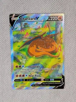 Pokemon TCG Charizard V SWSH260 Black Star Promo - Image 1