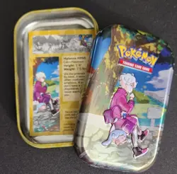 Pokemon TCG: Crown Zenith Mini Tin Feat. Bede & Hatenna *EMPTY* - Image 1