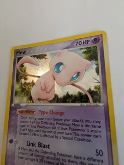 2006 Pokemon EX Legend Maker Mew 10/92 Holo Rare Vintage - Image 3