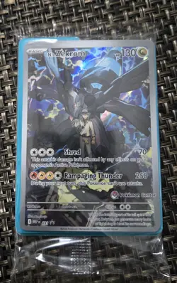 2026 N's Zekrom 031 MEP Ascended Heros ETB Promo Pokemon Center Stamp SEALED - Image 1