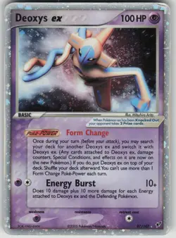 Pokemon TCG Deoxys ex (Normal Forme) Ultra Rare Reverse Holo Deoxys 97/107 - Image 1