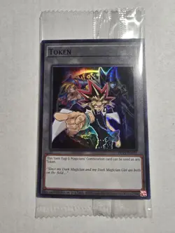Yugioh! Yu-Gi-Oh TCG Burst Protocol Token TKN5-EN037 YUGI DARK MAGICIAN / GIRL - Image 1