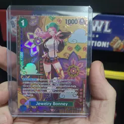 One Piece TCG Jewelry Bonney ST02-007 SP OP08 English Rare Mint Alt Art - Image 1
