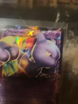 Pokemon Mewtwo-EX XY183 EX Promo Holo XY Basic Card 2016 Pokemon TCG Card Stock - Image 4