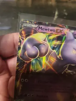 Pokemon Mewtwo-EX XY183 EX Promo Holo XY Basic Card 2016 Pokemon TCG Card Stock - Image 5