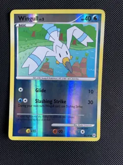 Wingull 80/99 Common Platinum Arceus Pokemon Trading Card TCG Reverse Holo - LP+ - Image 1