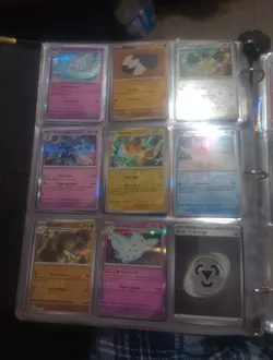 Pokemon TCG Full Holo,Reverse Holo, Cosmos Holo Binder Collection With 396 Cards - Image 2