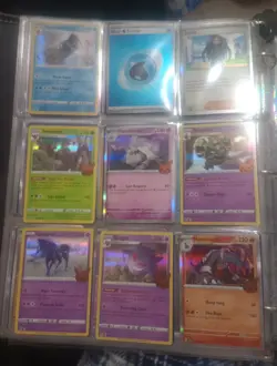 Pokemon TCG Full Holo,Reverse Holo, Cosmos Holo Binder Collection With 396 Cards - Image 4