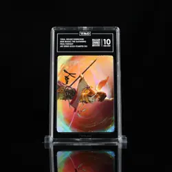 TAG 10 YUNA, GRAND SUMMONER MTG FINAL FANTASY 22/53 ART SERIES GOLD SIGNATURE - Image 1