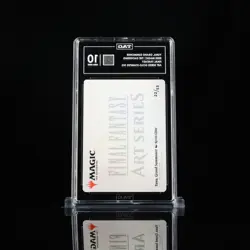 TAG 10 YUNA, GRAND SUMMONER MTG FINAL FANTASY 22/53 ART SERIES GOLD SIGNATURE - Image 2