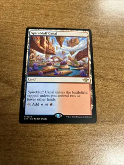 Spirebluff Canal Outlaws of Thunder Junction Regular NM-M Unplayed - Image 1