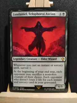 Fandaniel, Telophoroi Ascian - Final Fantasy Commander - NM (see pics) MTG - Image 1