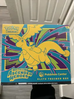 Pokemon Center Ascended Heros Elite Trainer Box ETB Factory Sealed New - Image 1