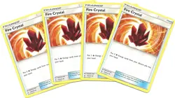 4x FIRE CRYSTAL 173/214- UNBROKEN BONDS Pokemon Card- Trainer PLAYSET- NM/MINT - Image 1