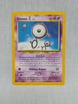 Pokemon: Unown [B] #39/64 Neo Revelation 2000 Vintage Non-holo - Image 1