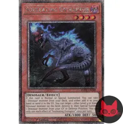 Yugioh Souleating Oviraptor RA04-EN288 Platinum Secret Rare 1st Edition NM - Image 1