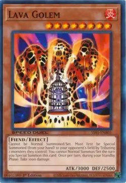 Yugioh! Lava Golem - SS05-ENB01 - Common - 1st Edition Near Mint, English - Image 1