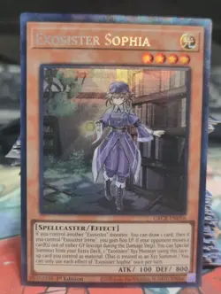 Yugioh! Exosister Sophia - GRCR-EN016 - Collector's Rare 1st Ed- NM - Image 1