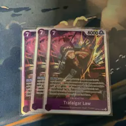 Trafalgar Law Playset - OP12-073 x3 - Legacy of the Master - One Piece TCG - Image 1