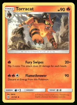 Pokemon Torracat League & Championship Cards #025/149 - Image 1