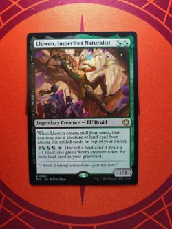 Lluwen, Imperfect Naturalist (NM) Lorwyn Eclipsed MTG Discount: 5+ Magic Singles - Image 1
