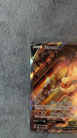 Pokemon TCG Flareon v Sword & Shield SWSH179 Holo Promo Mint-Near Mint - Image 2