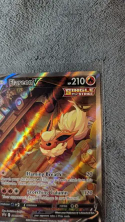 Pokemon TCG Flareon v Sword & Shield SWSH179 Holo Promo Mint-Near Mint - Image 3