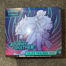 Pokemon TCG Scarlet Violet Journey Together Elite Trainer Box ETB New Sealed - Image 1
