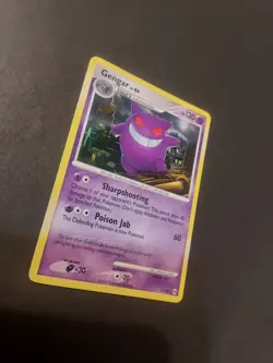 Pokemon Gengar TCG 17/99 Platinum Arceus Regular Rare LP Condition - Image 3