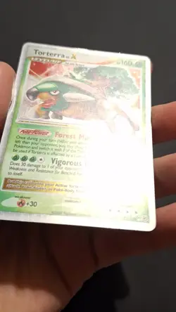 Torterra Lv. X 122/130 Diamond & Pearl 2007 Holo Rare Pokemon TCG MP - Image 2